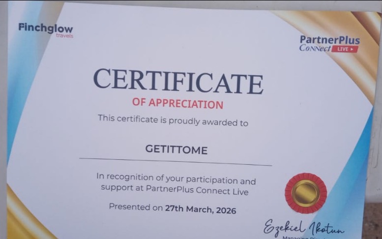 Industry Recognition — Finchglow Travels — PartnerPlus Connect Live